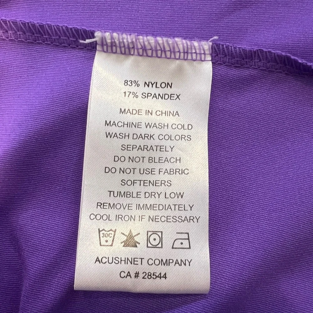 FootJoy | Full Zip Up Performance Purple Athletic Jacket Size‎ Small Gorpcore